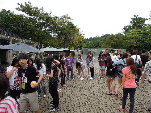 20121006 101學年度動物園舉辦迎新活動