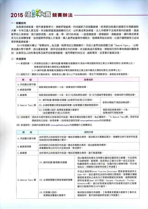 「2015搶鮮大賽」圖片