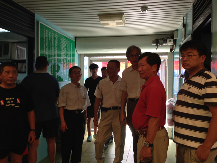 103.07.07台北市體育局丁若亭副局長蒞校參觀!!圖片