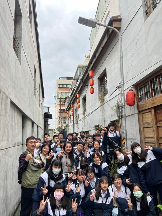 協助淡水工商辦理大稻埕校外教學活動圖片