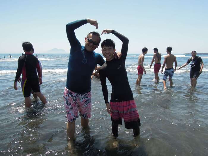 海觀系衝浪送舊活動圖片